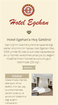 Mobile Screenshot of egehanotel.net